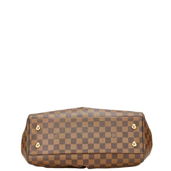 LOUIS VUITTON Authentic Brown Damier Leather Shoulder Bag - Picture 3 of 15